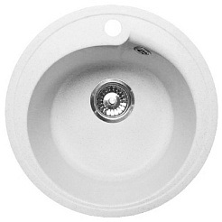 Granfest Мойка кухонная Rondo GF-R450 Белый – фотография-1